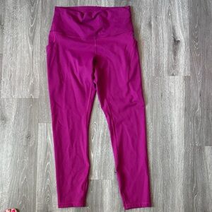 lululemon athletica Magenta Leggings